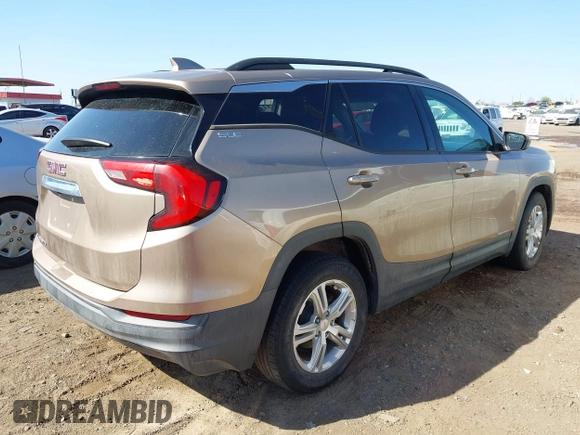 2018 GMC Terrain SLE with VIN 3GKALMEV6JL345114, listed as a IAAI auction lot 41985321 with 93,373 mi miles and . Bid and sale history available at carsss.com. Image 4.