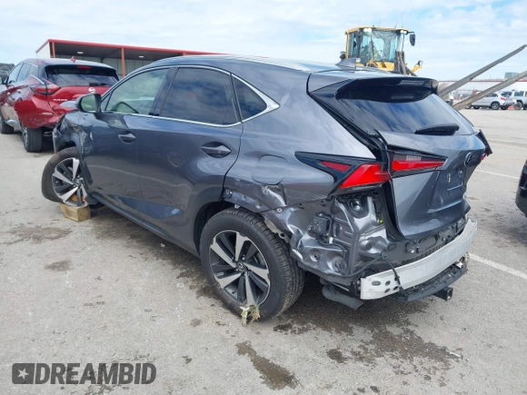 2021 Lexus NX 300 with VIN JTJGARDZ8M2250070, listed as a IAAI auction lot 42183625 with 63,748 mi miles and . Bid and sale history available at DreamBid. Image 3.