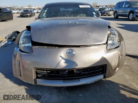 2007 Nissan 350Z Enthusiast z VIN JN1BZ34D47M504571, wystawiony jako Copart lot #45750695 z przebiegiem Nie podano mil oraz Czysty tytuł • Clean title. Historia ofert i sprzedaży dostępna na DreamBid. Obrazek 5.