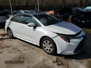 2021 Toyota Corolla LE with VIN 5YFEPMAE1MP181172, listed as a Copart auction lot 48873335 with 98,284 mi miles and Clean Title. Bid and sale history available at carsss.com. Image 4.