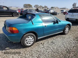 1995 Honda del Sol S with VIN JHMEG1140SS007299, listed as a Copart auction lot 44865615 with 348,423 mi miles and Clean Title. Bid and sale history available at carsss.com. Image 3.