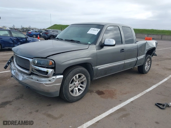 2002 GMC Sierra 1500 SLE with VIN 2GTEC19V121231109, listed as a IAAI auction lot 41906878 with 237,729 mi miles. Bid and sale history available at carsss.com. Image 17.