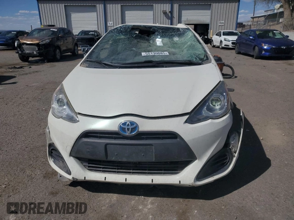 2017 Toyota Prius One with VIN JTDKDTB37H1591441, listed as a Copart auction lot 55130085 with 102,555 mi miles and Salvage title. Bid and sale history available at DreamBid. Image 5.