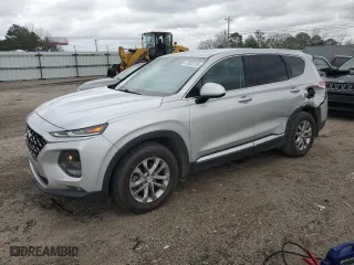 2020 Hyundai Santa Fe SEL with VIN 5NMS33AD1LH166194, listed as a Copart auction lot 47833135 with 114,830 mi miles and Salvage Title. Bid and sale history available at carsss.com. Image 1.