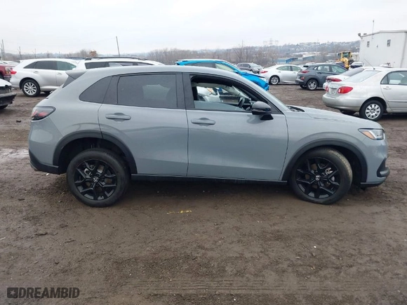 2024 Honda HR-V Sport with VIN 3CZRZ2H59RM775233, listed as a IAAI auction lot 41470493 with NaN miles. Bid and sale history available at carsss.com. Image 12.