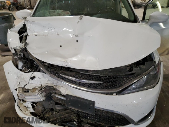 2020 Chrysler Pacifica Touring with VIN 2C4RC1FG7LR267106, listed as a Copart auction lot 58535025 with 137,330 mi miles and Salvage title. Bid and sale history available at DreamBid. Image 12.