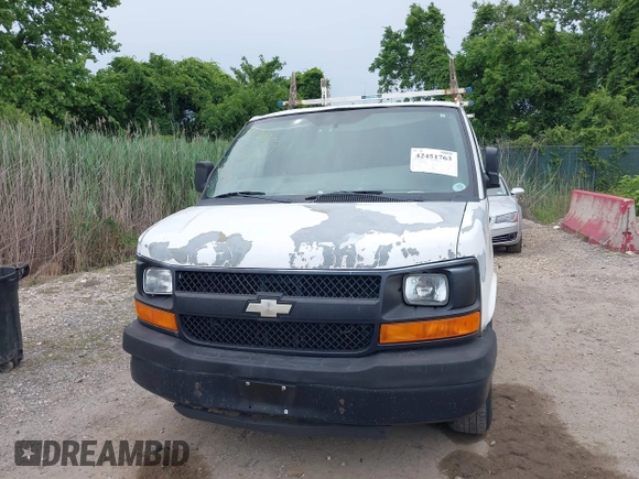 2011 Chevrolet Express Cargo with VIN 1GCWGFCA4B1172655, listed as a IAAI auction lot 42451763 with 326,327 mi miles and . Bid and sale history available at DreamBid. Image 12.