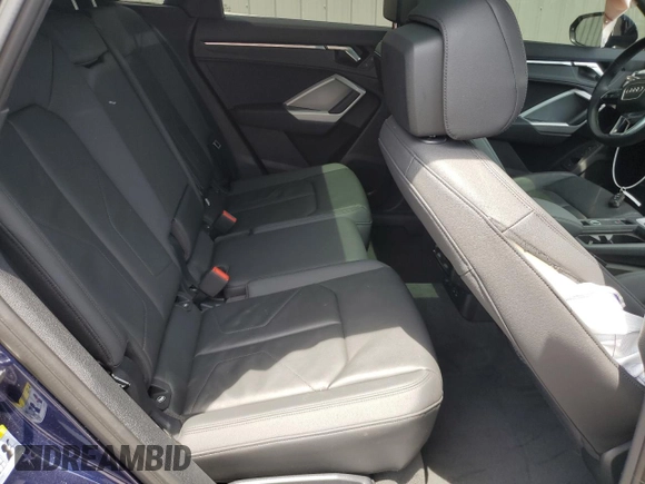 2022 Audi Q3 S line Premium Plus with VIN WA1EECF31N1080897, listed as a Copart auction lot 57252625 with 24,338 mi miles and Salvage title. Bid and sale history available at DreamBid. Image 11.