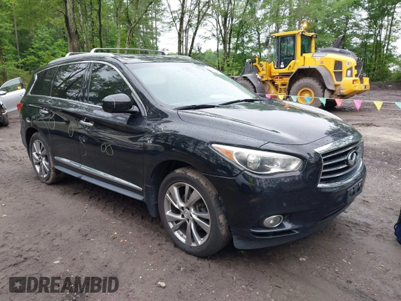 2015 Infiniti QX60 with VIN 5N1AL0MM7FC528002, listed as a IAAI auction lot 42260916 with 228,379 mi miles and . Bid and sale history available at DreamBid. Image 1.