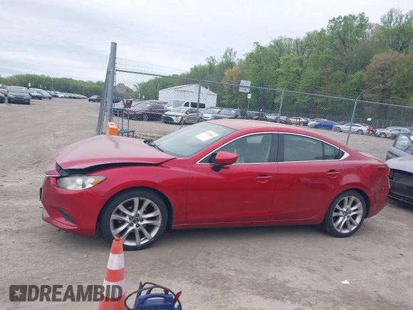 2014 Mazda 6 i Touring with VIN JM1GJ1V63E1156419, listed as a IAAI auction lot 42075808 with 200,811 mi miles. Bid and sale history available at carsss.com. Image 14.