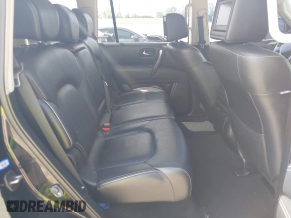 2015 Infiniti QX80 with VIN JN8AZ2ND1F9770203, listed as a IAAI auction lot 41949816 with 213,836 mi miles and . Bid and sale history available at DreamBid. Image 8.