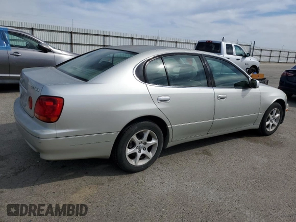 2003 Lexus GS 300 z VIN JT8BD69S230182372, wystawiony jako Copart lot #47847205 z przebiegiem Nie podano mil oraz Szkoda całkowita • Salvage title. Historia ofert i sprzedaży dostępna na DreamBid. Obrazek 3.