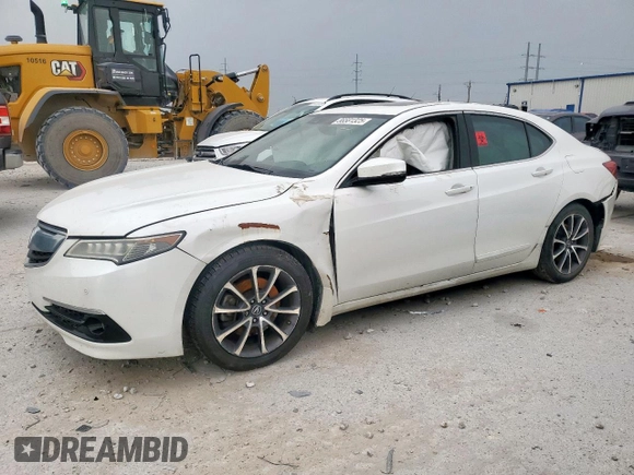 2015 Acura TLX Advance с VIN 19UUB2F77FA021511, выставлен на аукционе Copart как лот 56581325 с пробегом Не указан миль и Списание • Salvage title. История ставок и продаж доступна на DreamBid. Изображение 1.