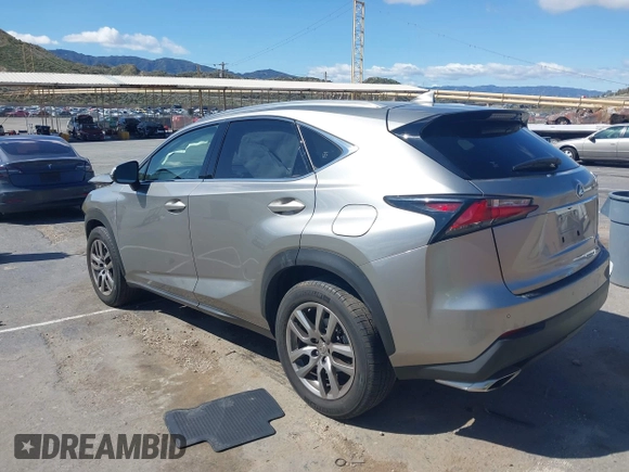 2015 Lexus NX 200t with VIN JTJYARBZ9F2002002, listed as a IAAI auction lot 41945065 with 25,057 mi miles and . Bid and sale history available at DreamBid. Image 3.