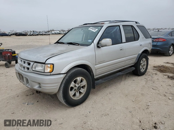 2000 Isuzu Rodeo S with VIN 4S2CK58W8Y4351180, listed as a Copart auction lot 44648595 with 375,829 mi miles and Salvage title. Bid and sale history available at DreamBid. Image 1.