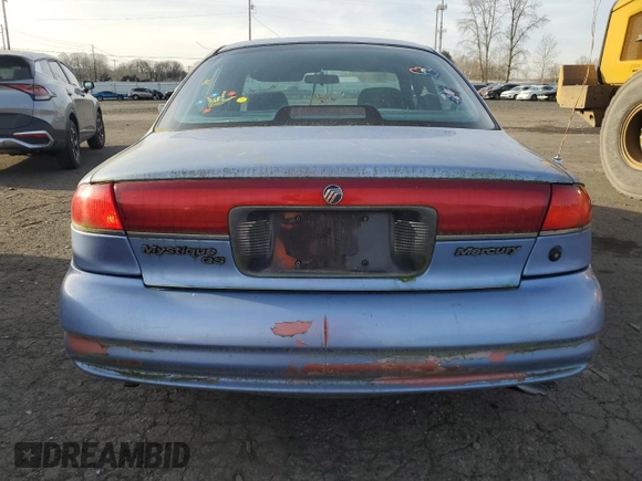 1996 Mercury Mystique z VIN 1MELM6532TK639432, wystawiony jako Copart lot #41884055 z przebiegiem 134 991 mil mil oraz Tytuł czysty. Historia ofert i sprzedaży dostępna na DreamBid. Obrazek 6.
