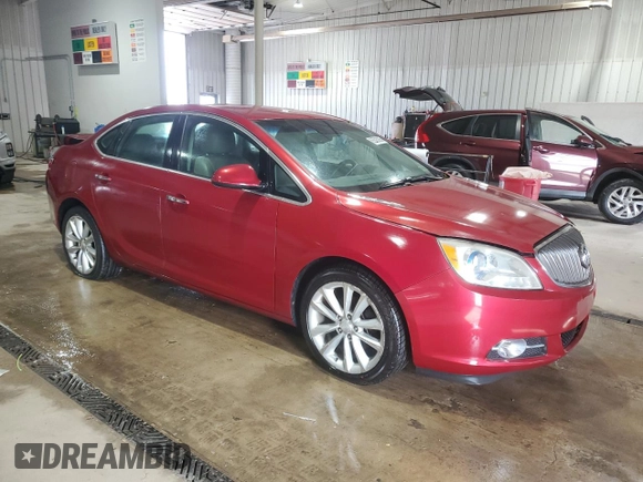 2012 Buick Verano with VIN 1G4PP5SK8C4141929, listed as a Copart auction lot 63503205 with 112,635 mi miles and Salvage title. Bid and sale history available at DreamBid. Image 4.