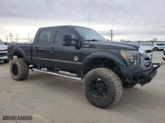 2012 Ford Super Duty F-350 SRW XL with VIN 1FT8W3BT1CEC66726, listed as a Copart auction lot 43549295 with 173,068 mi miles and Salvage Title. Bid and sale history available at carsss.com. Image 4.
