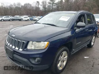 2013 Jeep Compass Latitude with VIN 1C4NJDEB5DD218146, listed as a IAAI auction lot 41849048 with 161,854 mi miles. Bid and sale history available at carsss.com. Image 2.