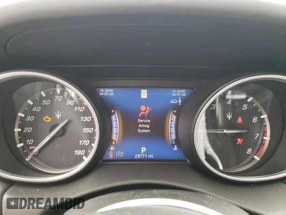 2018 Maserati Levante S GranSport z VIN ZN661YUS4JX302318, wystawiony jako Copart lot #53880875 z przebiegiem 23 771 mil mil oraz Szkoda całkowita • Salvage title. Historia ofert i sprzedaży dostępna na DreamBid. Obrazek 9.