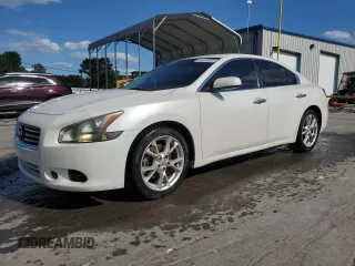 2014 Nissan Maxima S z VIN 1N4AA5AP9EC485809, wystawiony jako Copart lot #58154995 z przebiegiem 174 201 mil mil oraz Nie do naprawy • Non repairable. Historia ofert i sprzedaży dostępna na DreamBid. Obrazek 1.