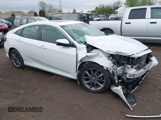 2019 Honda Civic EX z VIN 19XFC1F32KE020124, wystawiony jako IAAI lot #42118826 z przebiegiem 120 219 mil mil oraz . Historia ofert i sprzedaży dostępna na DreamBid. Obrazek 1.