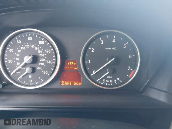 2008 BMW 5 Series 528i with VIN WBANU53598CT05826, listed as a IAAI auction lot 41660152 with 227,545 mi miles and . Bid and sale history available at DreamBid. Image 7.
