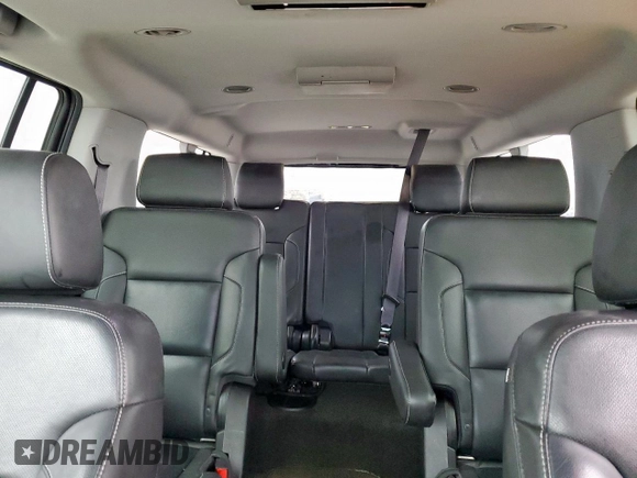 2015 GMC Yukon XL SLT with VIN 1GKS1HKC0FR718202, listed as a Copart auction lot 46185405 with 113,862 mi miles and Salvage Title. Bid and sale history available at carsss.com. Image 10.