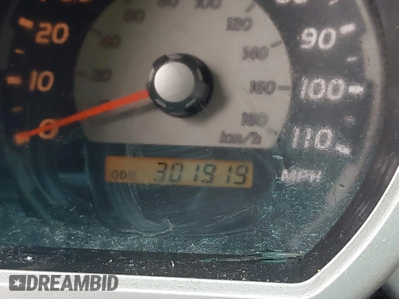 2004 Toyota 4Runner SR5 with VIN JTEBU14R248023777, listed as a IAAI auction lot 41850010 with 301,919 mi miles and . Bid and sale history available at DreamBid. Image 12.