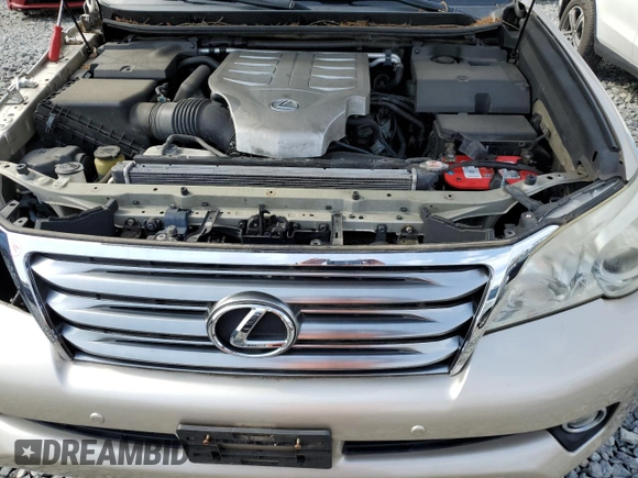 2010 Lexus GX 460 with VIN JTJBM7FX3A5011991, listed as a Copart auction lot 52017695 with 113,068 mi miles and Clean Title. Bid and sale history available at DreamBid. Image 12.