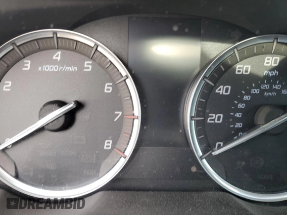 2015 Acura TLX Technology with VIN 19UUB2F5XFA009951, listed as a Copart auction lot 56991775 with Not provided miles and Salvage title. Bid and sale history available at DreamBid. Image 9.
