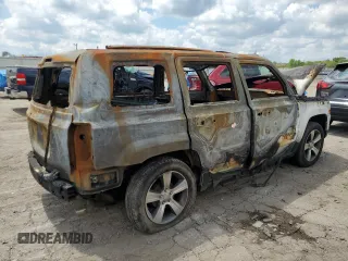 2016 Jeep Patriot High Altitude with VIN 1C4NJPFA0GD502487, listed as a Copart auction lot 57084085 with Not provided miles and Non repairable. Bid and sale history available at DreamBid. Image 3.