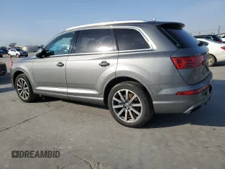 2017 Audi Q7 Premium Plus with VIN WA1LAAF73HD002389, listed as a Copart auction lot 45094155 with 107,686 mi miles and Salvage Title. Bid and sale history available at carsss.com. Image 2.