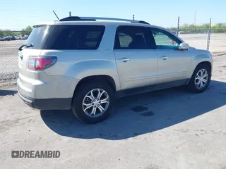2014 GMC Acadia SLT z VIN 1GKKRRKD9EJ227860, wystawiony jako IAAI lot #41868843 z przebiegiem 67 395 mil mil oraz . Historia ofert i sprzedaży dostępna na DreamBid. Obrazek 4.