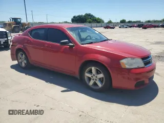2014 Dodge Avenger SE with VIN 1C3CDZAB2EN112738, listed as a Copart auction lot 54128075 with 144,800 mi miles and Salvage Title. Bid and sale history available at DreamBid. Image 4.