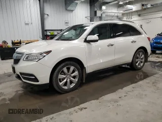 2015 Acura MDX Advance/Entertainment Pkg with VIN 5FRYD4H80FB503240, listed as a Copart auction lot 50991005 with 274,713 mi miles and Salvage Title. Bid and sale history available at carsss.com. Image 1.