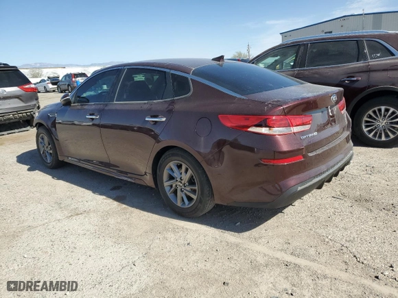2020 Kia Optima SE with VIN 5XXGT4L38LG387869, listed as a Copart auction lot 44208425 with 51,392 mi miles and Salvage Title. Bid and sale history available at carsss.com. Image 2.