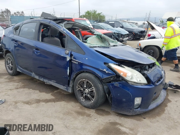 2010 Toyota Prius II z VIN JTDKN3DU3A1168350, wystawiony jako IAAI lot #42381094 z przebiegiem 215 857 mil mil oraz . Historia ofert i sprzedaży dostępna na DreamBid. Obrazek 1.