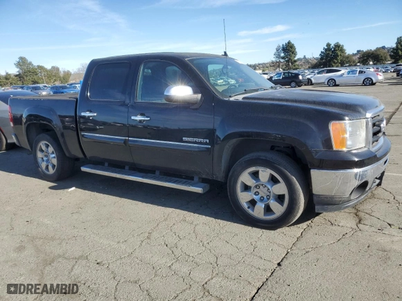 2011 GMC Sierra 1500 SLE with VIN 3GTP1VE03BG183085, listed as a Copart auction lot 46174105 with 118,192 mi miles and Salvage Title. Bid and sale history available at carsss.com. Image 4.