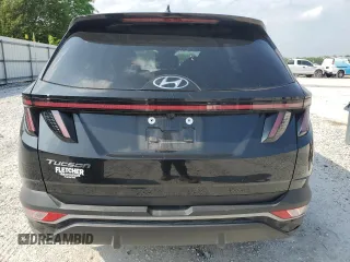 2023 Hyundai Tucson SEL with VIN 5NMJB3AE2PH276748, listed as a Copart auction lot 53866044 with 16,960 mi miles and Salvage Title. Bid and sale history available at carsss.com. Image 6.