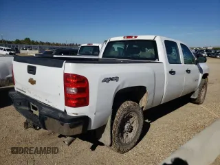 2012 Chevrolet Silverado 3500HD Work Truck with VIN 1GC4KZCG0CF176539, listed as a Copart auction lot 82014154 with 138,766 mi miles and Salvage Title. Bid and sale history available at carsss.com. Image 4.
