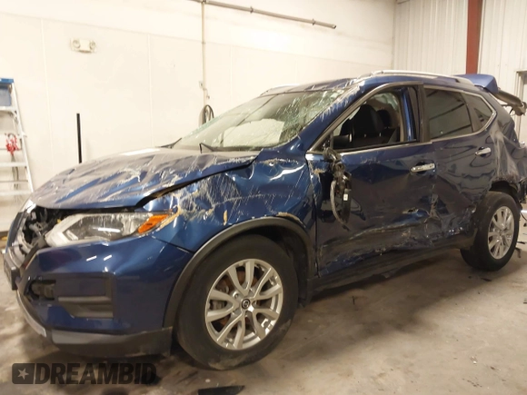 2017 Nissan Rogue SV with VIN JN8AT2MV1HW016234, listed as a IAAI auction lot 41730651 with 63,173 mi miles. Bid and sale history available at carsss.com. Image 6.