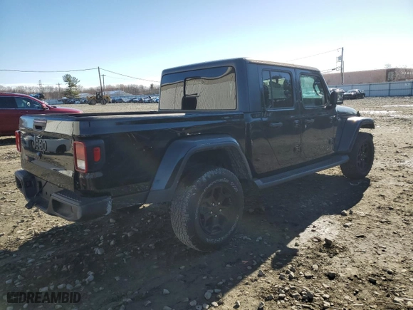 2023 Jeep Gladiator Freedom with VIN 1C6HJTAG7PL500766, listed as a Copart auction lot 47034615 with 47,183 mi miles and Salvage Title. Bid and sale history available at carsss.com. Image 3.