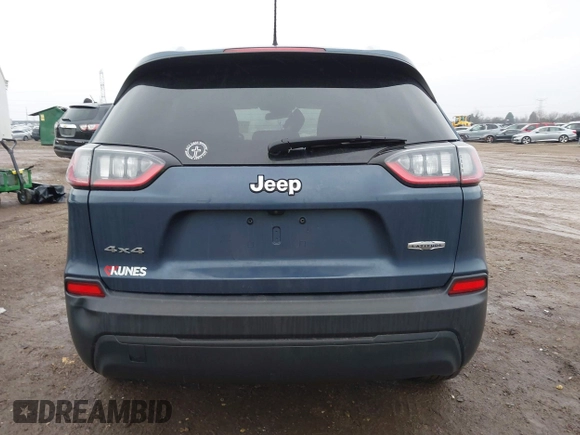 2020 Jeep Cherokee Latitude with VIN 1C4PJMCB4LD650592, listed as a IAAI auction lot 41192484 with 88,931 mi miles. Bid and sale history available at carsss.com. Image 16.
