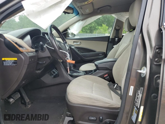 2014 Hyundai Santa Fe z VIN 5XYZUDLB7EG179669, wystawiony jako Copart lot #55956915 z przebiegiem 172 530 mil mil oraz Szkoda całkowita • Salvage title. Historia ofert i sprzedaży dostępna na DreamBid. Obrazek 7.