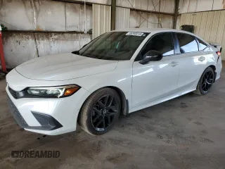 2022 Honda Civic Sport z VIN 2HGFE2F59NH595316, wystawiony jako Copart lot #55268015 z przebiegiem 85 021 mil mil oraz Szkoda całkowita • Salvage title. Historia ofert i sprzedaży dostępna na DreamBid. Obrazek 1.
