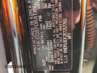 2024 Kia Sportage LX with VIN KNDPU3DF2R7257765, listed as a Copart auction lot 53635485 with 27,112 mi miles and Non Repairable. Bid and sale history available at DreamBid. Image 13.
