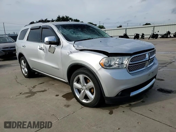2012 Dodge Durango Citadel with VIN 1C4SDJET6CC240551, listed as a Copart auction lot 58664595 with 180,814 mi miles and Salvage title. Bid and sale history available at DreamBid. Image 14.