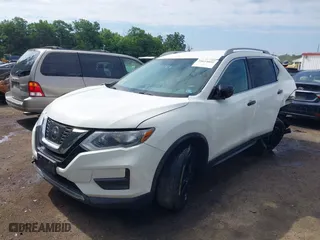 2017 Nissan Rogue SL with VIN 5N1AT2MT0HC857159, listed as a IAAI auction lot 39614899 with 94,254 mi miles. Bid and sale history available at carsss.com. Image 2.