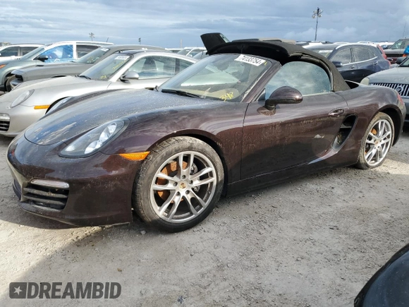2013 Porsche Boxster с VIN WP0CA2A82DS112755, выставлен на аукционе Copart как лот 74133754 с пробегом Не указан миль и На запчасти • Non repairable. История ставок и продаж доступна на DreamBid. Изображение 1.